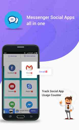 Messenger Tracker : Share free messages, videos 2