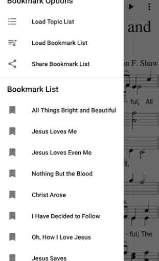 Mobile Hymns Viewer: 4-part sheet music viewer 4