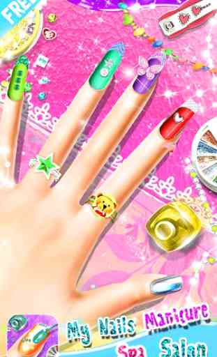 My Nails Manicure Spa Salon - Juego para niñas 1