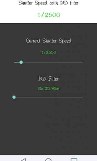ND Filter Calculator Pro 2