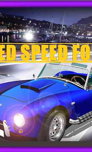 Need Speed for car racing AVA Car racing 1
