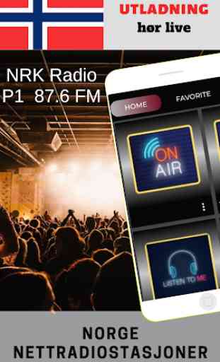 NRK Radio P1  87.6 FM 1