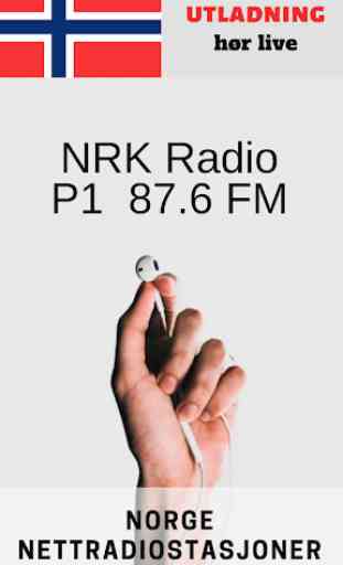 NRK Radio P1  87.6 FM 2