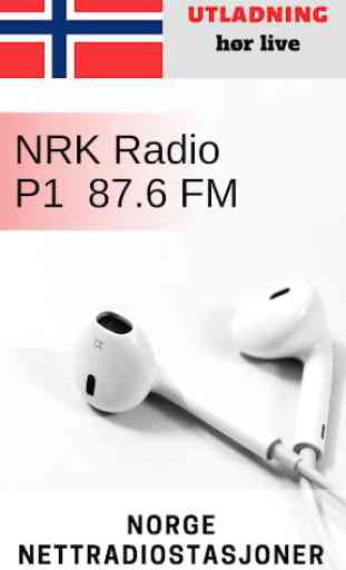 NRK Radio P1  87.6 FM 4