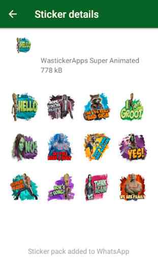 ☆Nuevos Stickers de Super Heroes (WAStickerApps) 3