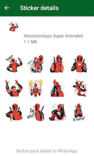 ☆Nuevos Stickers de Super Heroes (WAStickerApps) 4