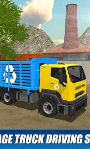 Offroad Garbage Truck: Juegos de conducción 4