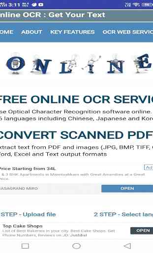 Online OCR : Get Your Text From Image or PDF 3