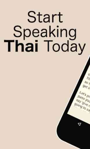 Pocket Thai Speaking: Learn To Speak Thai Today 1