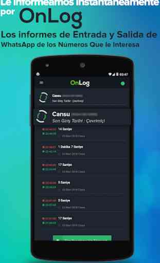 Rastreador en línea para WhatsApp: Uso de la app 1