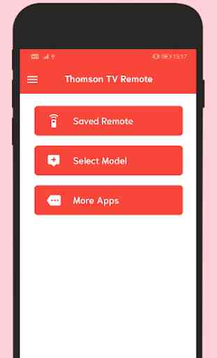 Remote For Thomson TV 2