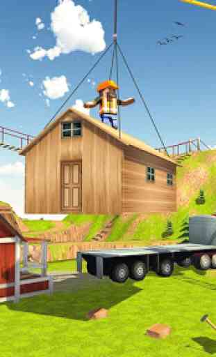Simulador de construcción de casa de madera 2018 3