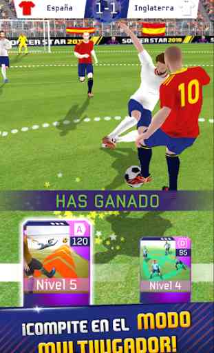 Soccer Star 2020 Football Cards: Juego de fútbol 4