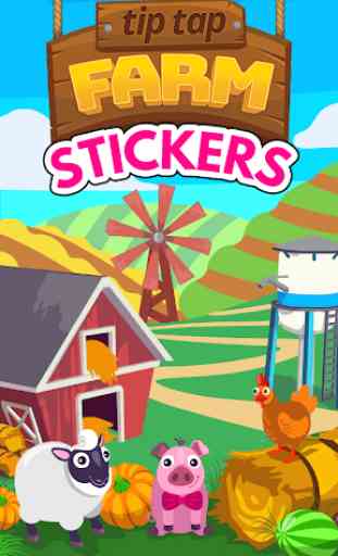 Tip Tap Farm Stickers 1