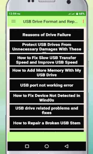 USB Drive Format and Repair guide 1