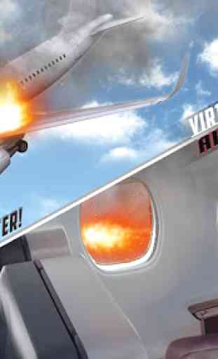 Virtual Reality Airplane Crash VR 3