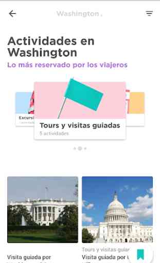 Washington DC Guía turística en español y mapa  2