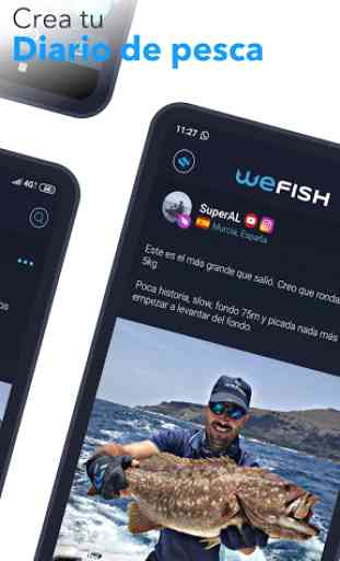 WeFish - Diario de Pesca, Pronósticos y Materiales 1