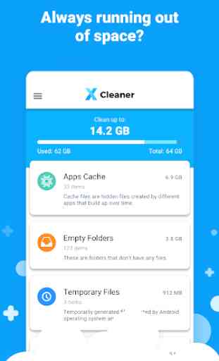 X-Cleaner: Borra, Optimiza & Limpia tu Teléfono 1