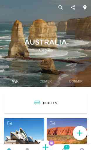 Australia Guía en español y mapa de viaje  1