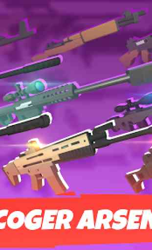 Battle Gun 3D - Pixel Block Fight Online PVP FPS 1