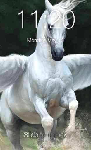 Bloqueo de pantalla Pegasus Unicorn 1