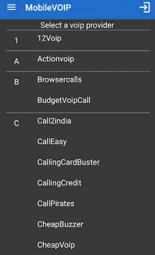 CallEasy Android Voip App 2