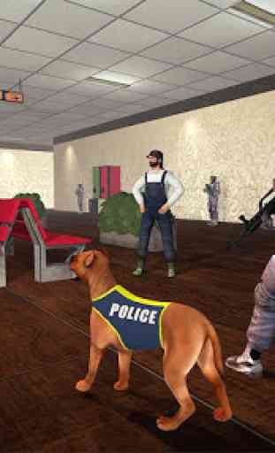 Crimen Policía Perro Persecución Simulador 2