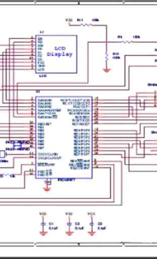 Diagrama de circuito de PCB 1