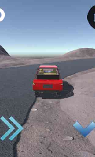 Extreme Mountain Pickup Truck Driving Simulator 3