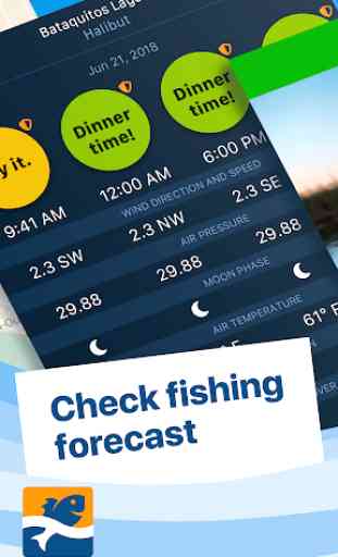 Fishing Forecast Pro: weather & science combined 2