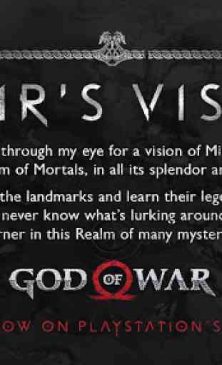 God of War | Mimir’s Vision 2