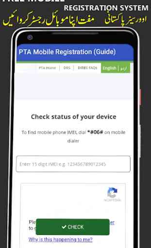 Guidelines for PTA Mobile Registration overseas 2