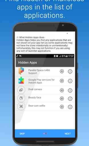 Hidden Apps - Aplicaciones ocultas 1