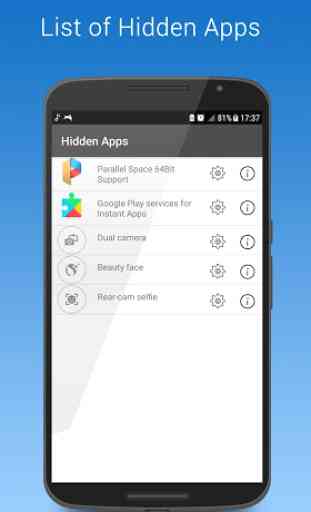 Hidden Apps - Aplicaciones ocultas 2