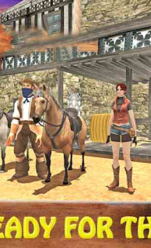 Juego de aventura 3D de carreras de caballos 3