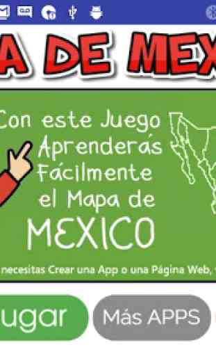 Mapa de Mexico Juego 4