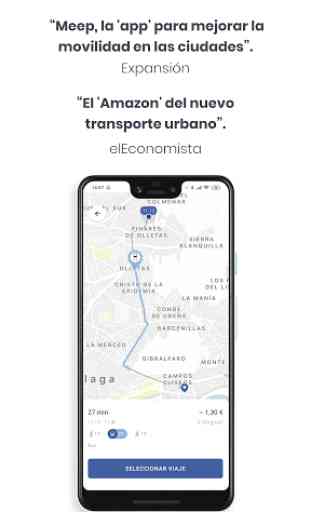 Meep Málaga - transporte público, taxi y más 3