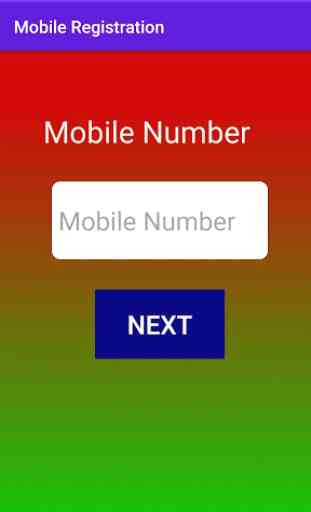 Mobile Registration System App for Prank 1
