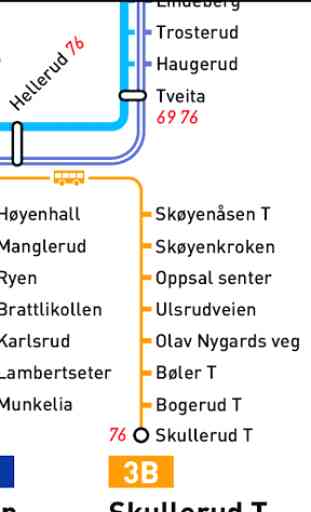 Oslo Metro Map 3