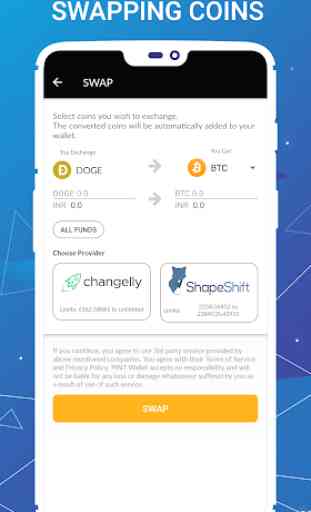PINT Wallet & P2P Marketplace for Bitcoin Ethereum 3