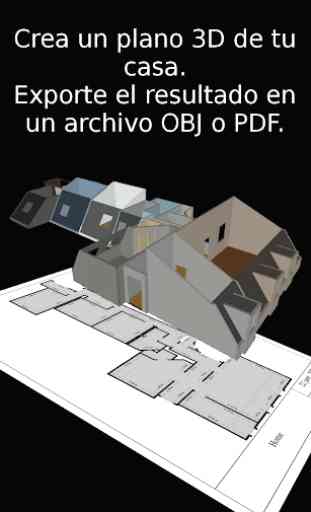 Plan y diseño 3D de House 1