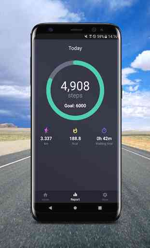 Podómetro - Step tracker para android para caminar 1