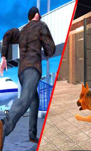 Police Dog Simulator 2018 nuev Drug Dog Sniffer 3D 2