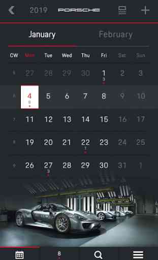 Porsche Calendar 2