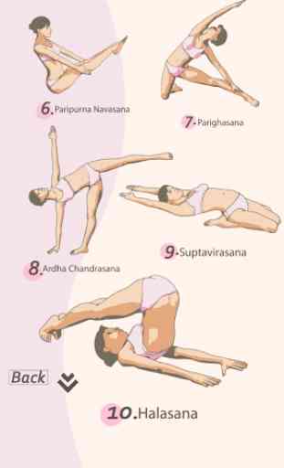 Posturas de yoga y asanas de yoga 3