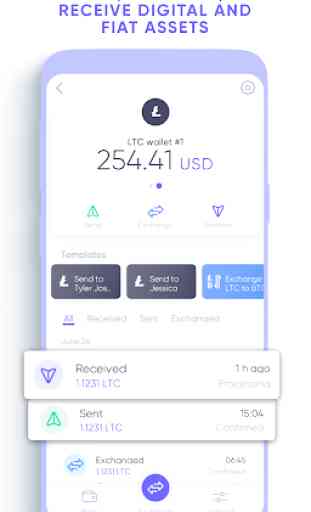 Quppy Wallet - bitcoin, crypto and euro payments 4