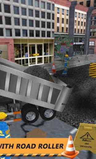 Real Road Construction Sim: juego City Road Builde 3