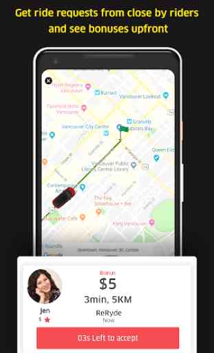 ReRyde Driver : Earn money for your driving. 2