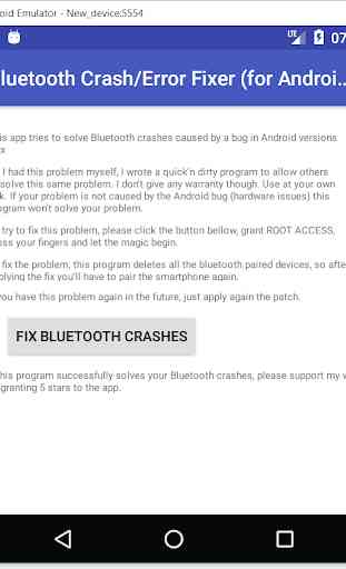 [ROOT] Bluetooth Crash/Error Fixer (GRATIS) 1